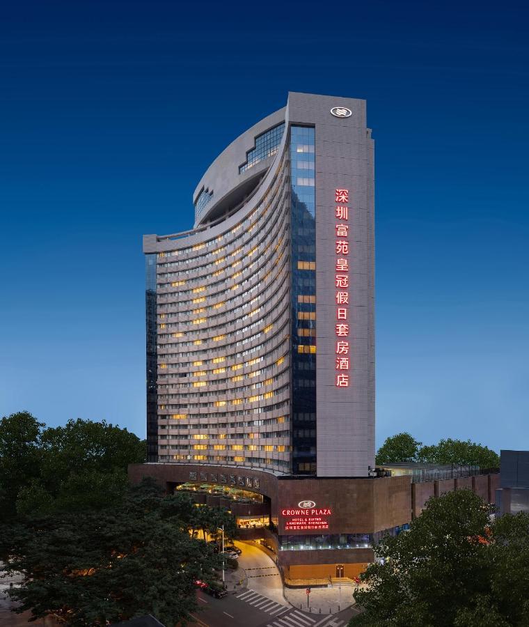 Crowne Plaza Hotel & Suites Landmark Shenzhen, An Ihg Hotel - Nearby Luohu Border, Indoor Heated Swimming Pool, Complimentary Welcome Drink Exteriör bild