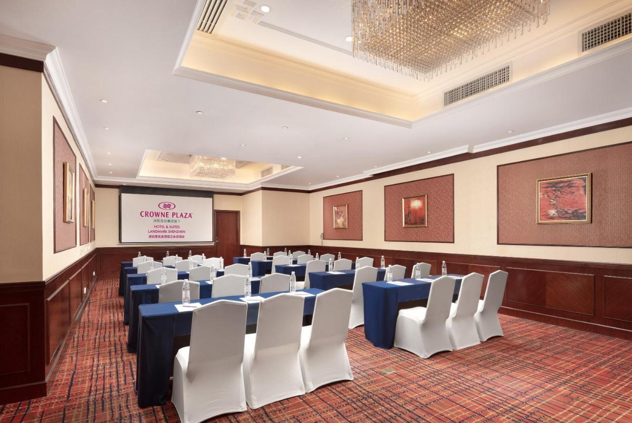 Crowne Plaza Hotel & Suites Landmark Shenzhen By Ihg - Nearby Luohu Border, Indoor Heated Swimming Pool, Complimentary Welcome Drink Exteriör bild